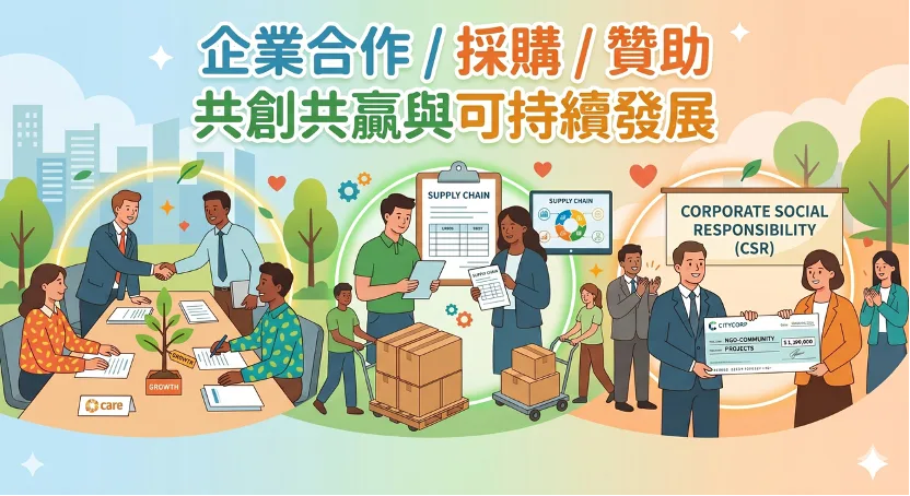 企業合作夥伴握手