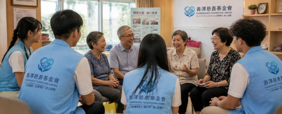 善澤社區聚會活動，長者與義工團隊歡聚交流
